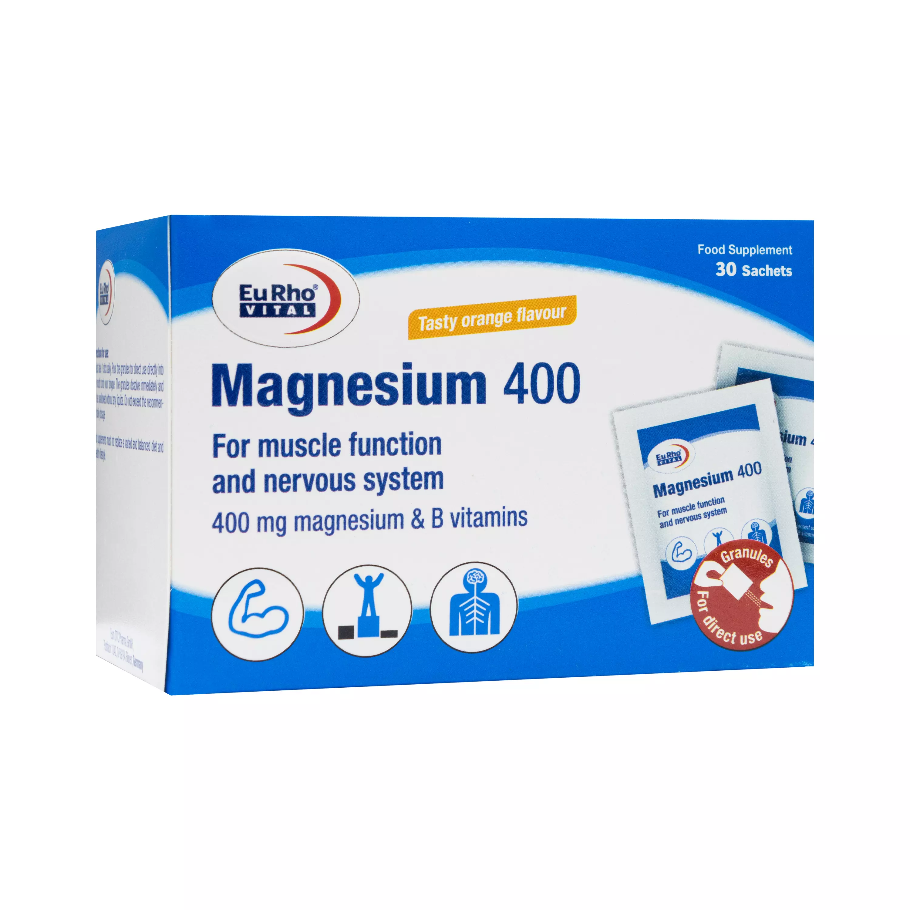 ساشه منیزیم 400 میلی گرم یوروویتال